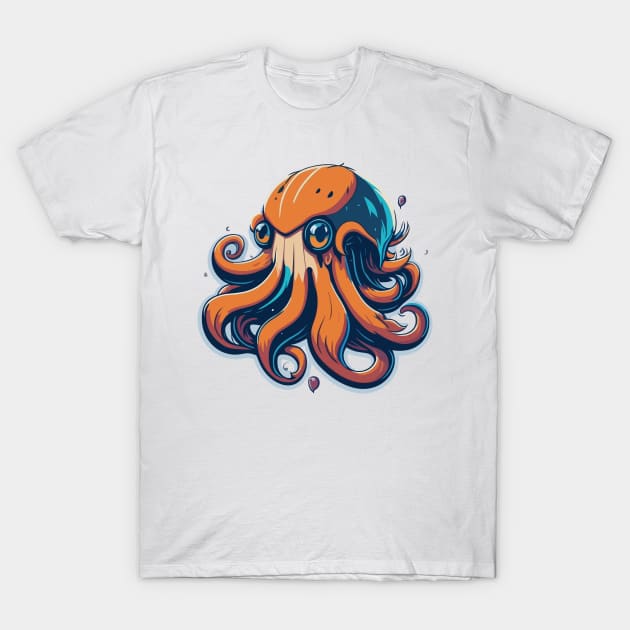 Cute Squid T-Shirt by SpriteGuy95